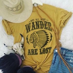 All Who Wander Woman’s Tee